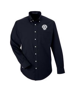 Men's Devon & Jones Solid Woven Shirt - Seal